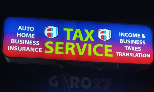 Tax Service LED Supply & Signs